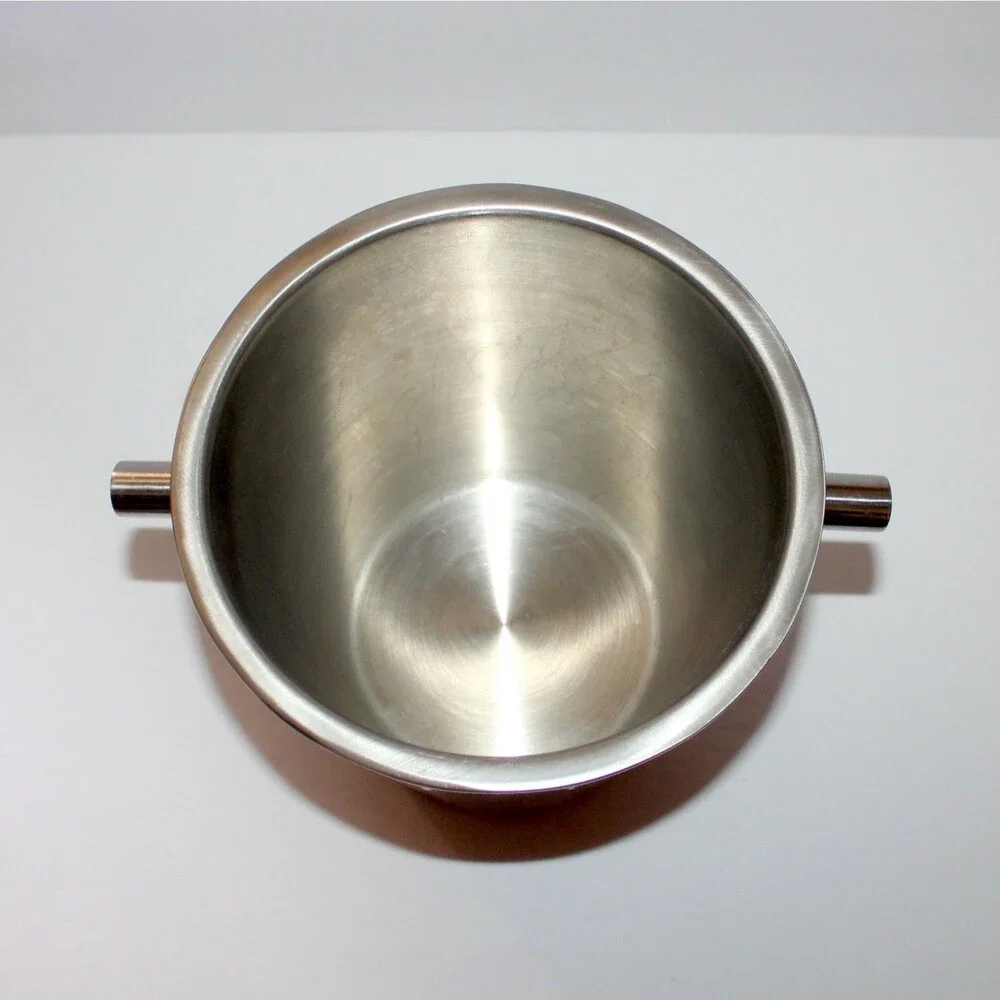 Mercer & Madison Ice Bucket stainless steel double wall silver color modern